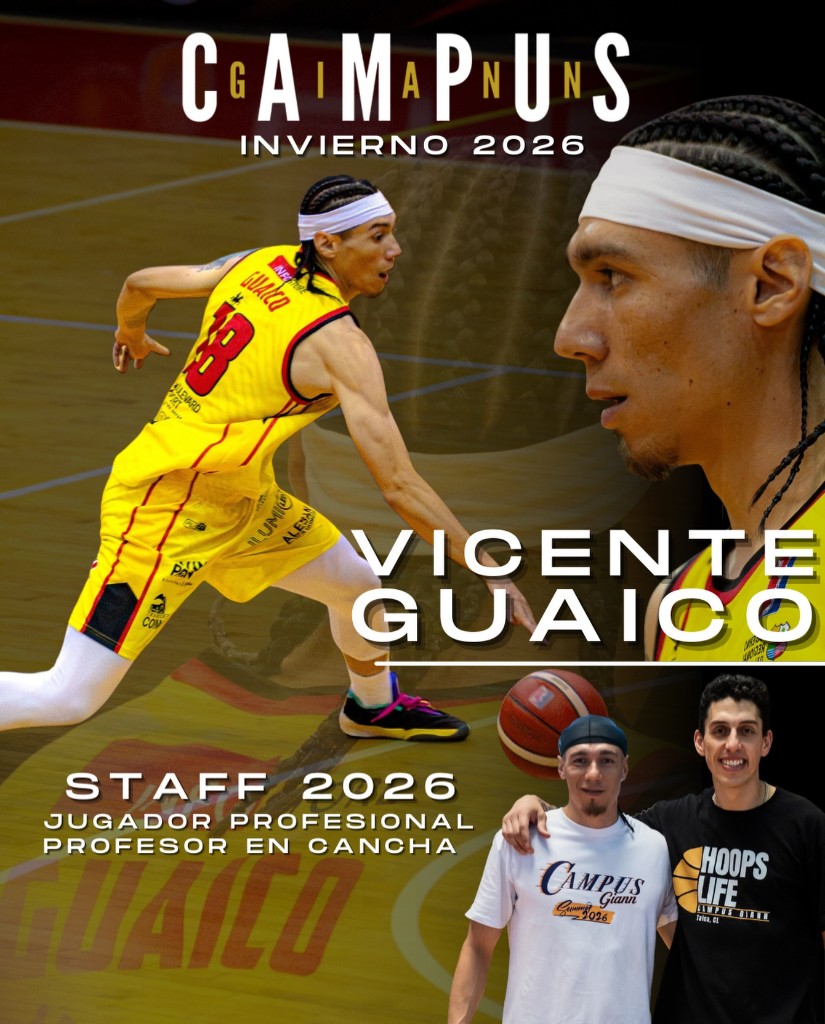 Vicente Guaico — Jugador profesional / Profesor en cancha